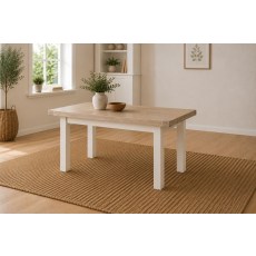 Windsor Country Oak Painted Small 140-185cm Ext Dining Table