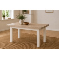 Windsor Country Oak Painted Small 140-185cm Ext Dining Table
