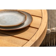Gallery Direct Chatsworth Outdoor Garden Round Dining Table