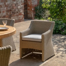 Gallery Direct Chatsworth Outdoor Garden Dining Chairs (Pair)