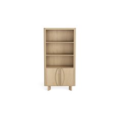 Cara Oak Display Cabinet