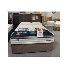 Ex-Display Newquay - Silentnight Airmesh 2000 5ft King Size 4 Drawer Storage Divan Bed + Dusk Headbo Ex-Display Newquay - Silentnight Airmesh 2000 5ft King Size 4 Drawer Storage Divan Bed + Dusk Headbo