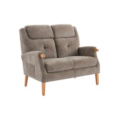 GFA Isla Fireside 2 Seater Sofa in Mink Fabric