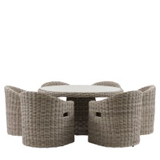 Gallery Direct Ragusa Outdoor Garden 6 Seater Dining Set