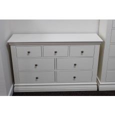 Ex-Display Liskeard - Burgundy 3 Over 4 Chest Of Drawers Ex-Display Liskeard - Burgundy 3 Over 4 Chest Of Drawers