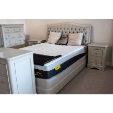 Ex-Display Liskeard - Mabel 5Ft King Size Upholstered Bed Frame Ex-Display Liskeard - Mabel 5Ft King Size Upholstered Bed Frame