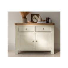 Burford Painted Oak Narrow Sideboard Burford Painted Oak Narrow Sideboard