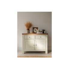 Burford Painted Oak Narrow Sideboard Burford Painted Oak Narrow Sideboard