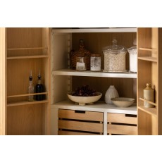 Burford Painted Oak Kitchen Larder Unit Burford Painted Oak Kitchen Larder Unit
