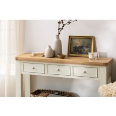 Burford Painted Oak Console Table