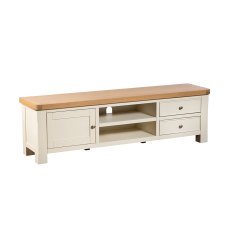 Burford Painted Oak Large TV Unit