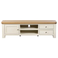 Burford Painted Oak Large TV Unit