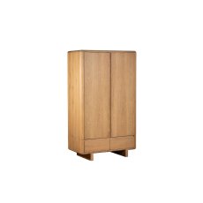 Flynn Natural Oak Double Wardrobe