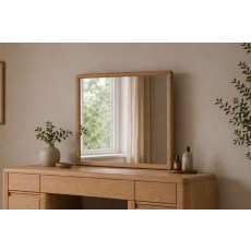 Flynn Natural Oak Dressing Table Mirror