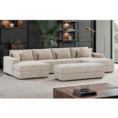 Hanley Modular 4 Seater Chaise Sofa Group Hanley Modular 4 Seater Chaise Sofa Group