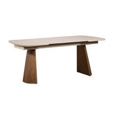 Lusso Ash 180-260cm Extending Dining Table with Sintered Stone Top
