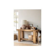 Wyatt Reclaimed Oak Console Table