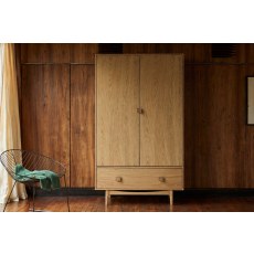 G Plan Larsen Oak Double Wardrobe