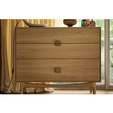 G Plan Larsen Oak 3 Drawer Chest of Drawers