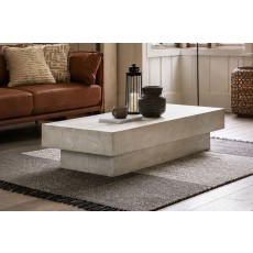 Gallery Direct Iowa Coffee Table Whitewash 1500x600x300mm
