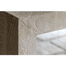 Gallery Direct Iowa Dining Bench Whitewash 1600x360x450mm