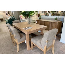 Ex-Display Liskeard - Baker Oakley Ext Dining Table + 4 Chairs