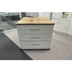 19.05.26 - Portofino 3 Drawer Chest Grey 19.05.26 - Portofino 3 Drawer Chest Grey