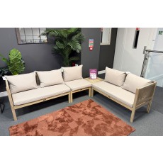 Ex-Display Truro - Gallery Direct Outdoor Paros Corner Set Ex-Display Truro - Gallery Direct Outdoor Paros Corner Set