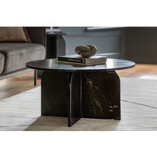 Gallery Direct Amalfi Black Marble Coffee Table Gallery Direct Amalfi Black Marble Coffee Table
