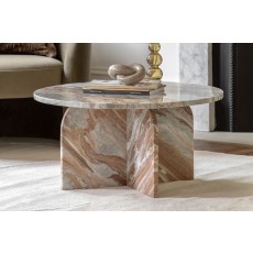 Gallery Direct Amalfi Natural Marble Coffee Table