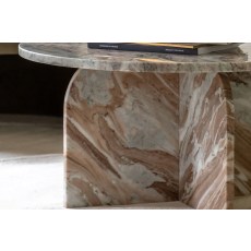 Gallery Direct Amalfi Natural Marble Coffee Table