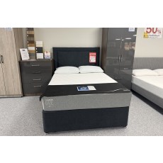 Ex-Display Newquay - Tempur 4’6 25cm Ease Buckingham continental drawer divan and Harlow headboard Ex-Display Newquay - Tempur 4’6 25cm Ease Buckingham continental drawer divan and Harlow headboard