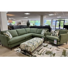 Ex-Display Liskeard - Jonas Corner Sofa Group + Chair + Footstool Ex-Display Liskeard - Jonas Corner Sofa Group + Chair + Footstool