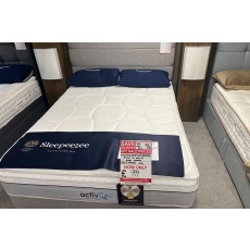Ex-Display Redruth - Sleepeezee Actiflex King Size Divan Bed + Bluebell Headboard Ex-Display Redruth - Sleepeezee Actiflex King Size Divan Bed + Bluebell Headboard