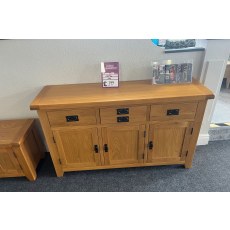 Ex-Display Redruth - Wexford Oak Large Sideboard Ex-Display Redruth - Wexford Oak Large Sideboard