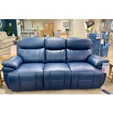 Ex-Display Liskeard - Boston 3 Seater Power Recliner Leather Sofa Ex-Display Liskeard - Boston 3 Seater Power Recliner Leather Sofa
