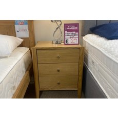 Ex-Display St Austell - Paris Oak Natural Bedside Table