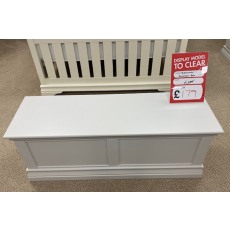 Ex-Display St Austell - Burgundy Painted Blanket Box Ex-Display St Austell - Burgundy Painted Blanket Box