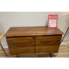 Ex-Display St Austell - Gallery Direct Madrid Walnut Small Sideboard Ex-Display St Austell - Gallery Direct Madrid Walnut Small Sideboard