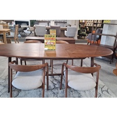 Ex-Display Plymouth - Gallery Direct Madrid Extending Dining Table & 4 Chairs