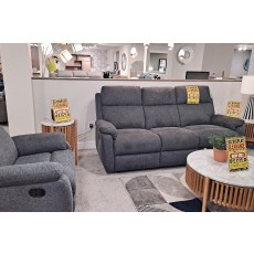 Ex-Display Plymouth - India 3 Seater Manual Recliner & Manual Recliner Chair Ex-Display Plymouth - India 3 Seater Manual Recliner & Manual Recliner Chair