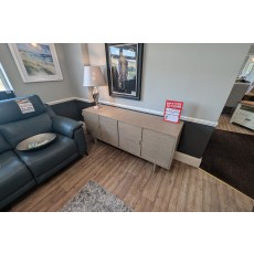 Ex-Display Newquay - Gallery Direct Craft 4 Door Sideboard Smoked