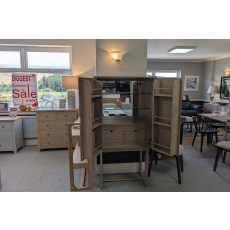 Ex-Display Newquay - Gallery Direct Craft Cocktail Cabinet Smoked
