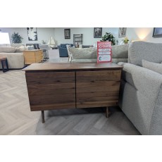 Ex-Display Newquay - Gallery Direct Madrid 2 Door Sideboard Walnut