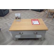 Ex-Display Newquay - Nebraska Coffee Table Painted White