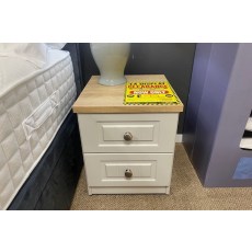 Ex-Display St Austell - Westbury 2 Drawer Bedside Table
