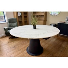 Ex-Display Liskeard - Sarsen Round Extending Dining Table Ex-Display Liskeard - Sarsen Round Extending Dining Table