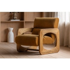 Gallery Direct Marco Armchair in Verona Golden