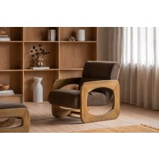 Gallery Direct Marco Armchair in Verona Sepia