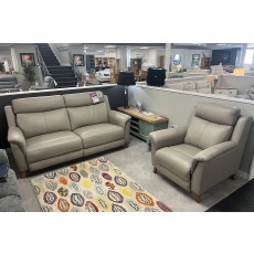 Ex-Display Redruth - La-Z-Boy Kenzie 3 Seater Power Recliner Sofa & Power Recliner Chair